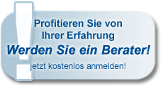 Schlagen Sie aus Ihrer Erfahrung Profit. Werden Sie noch heute ein Berater